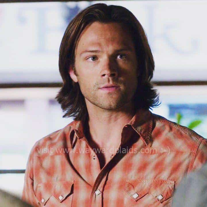 I can't gush enough about this plaid. It's orange and cream and possibly the most garish of Sam's plaids no matter how they filter it, it's always SHOCKING. GAH I LOVE IT. :-)